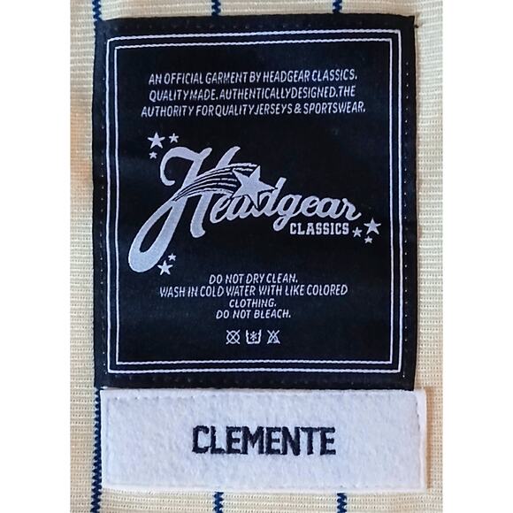 Headgear Classics Roberto Clemente San Juan Senadores Jersey Men's Small - Picture 8 of 11